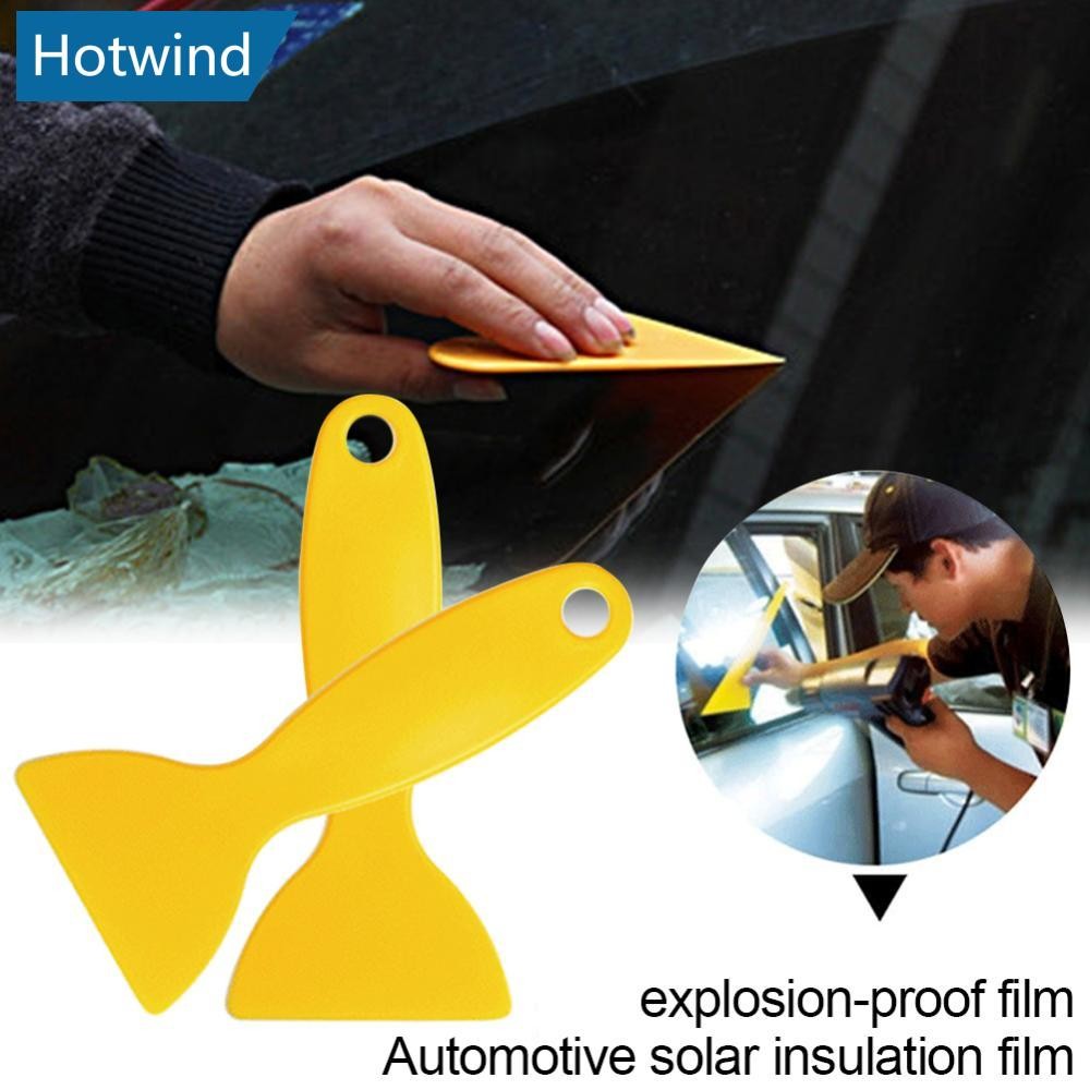 HW รถไวนิลห่อฟิล์มไม้กวาด Scraper สติกเกอร์รถติดตั้ง Auto อุปกรณ์เสริมป้องกันหน้าจอเครื่องมือ A5L7