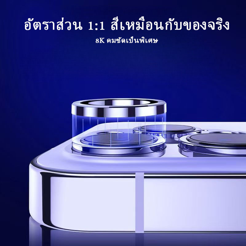 💌COOL-ฟิล์มกล้อง สินค้าต่อ1ชิ้น สำหรับ iphone17ProMax 15Pro 14 13 MINI 12  11proกระจกกล้อง กล้องหลัง