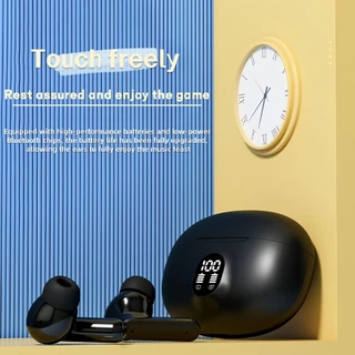 หูฟังไร้สาย KY5 Pro บลูทูธในหูพร้อมไมโครโฟนในตัว รองรับการโทรและการสัมผัส เข้ากันได้กับระบบหลาย