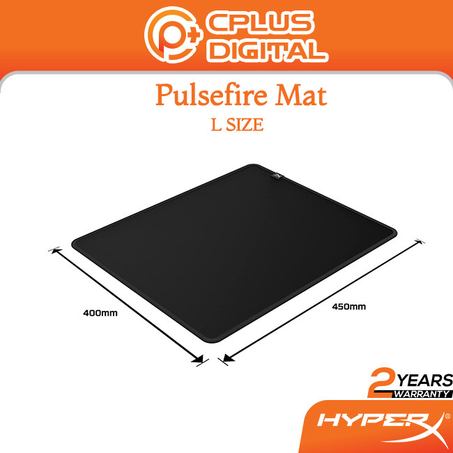 HyperX Pulsefire Mat - แผ่นรองเมาส์สําหรับเล่นเกม - ผ้า (XL/L/ M) - 4Z7X3AA / 4Z7X4AA / 4Z7X5AA