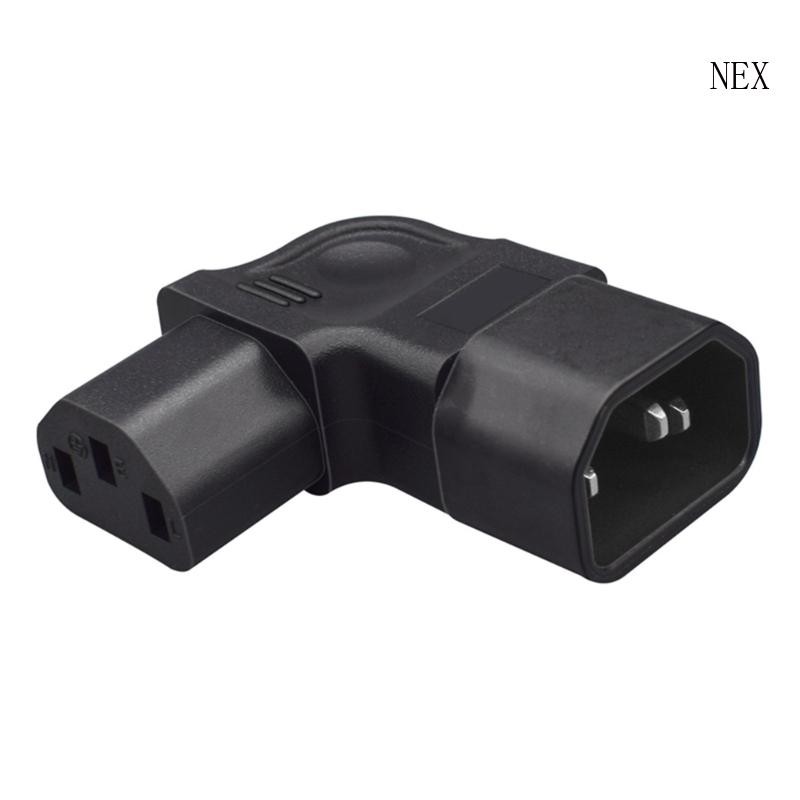 NEX IEC 320 C13 Female to C14 Male Power Plug Adapter for UPS Devices Converter Plug