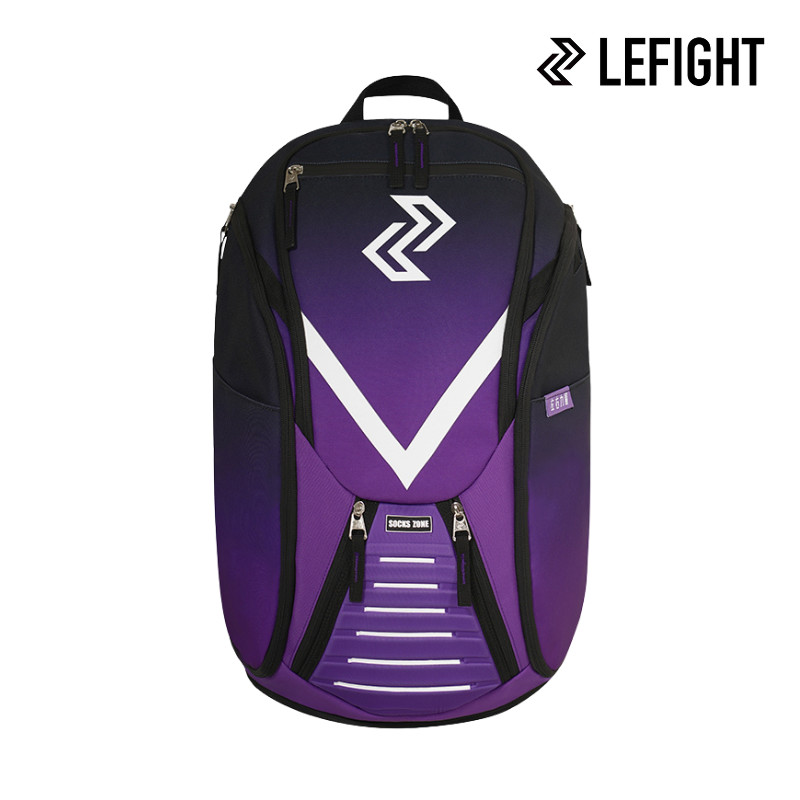 LEFIGHT Elite Athlete กระเป๋าเป้สะพายหลังกีฬามัลติฟังก์ชั่น สีใหม่ - สีม่วง