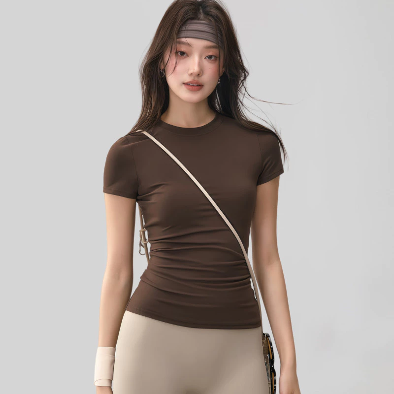 Fit.HER เสื้อยืดออกกำลังกายแขนสั้น แห้งเร็ว ระบายอากาศ thumbnail 3