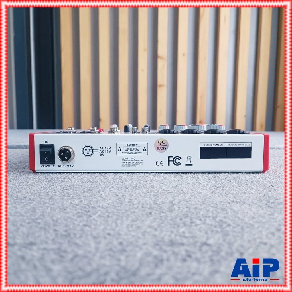 MYNPE MW-6 MIXER มิกเซอร์ 6 channel เอฟเฟคแท้ 99 DSP คาราโอเกะ อนาล็อก 4Mono 1St MW6 MW 6 เอไอ-ไพศาล - รูปที่ 6