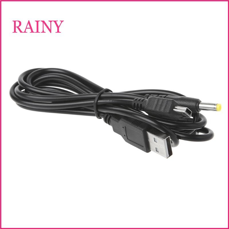 RAINY 1 2m 3 94ft 2-in-1 USB Data Cable สายชาร์จสําหรับ 2000 3000 คอนโซล