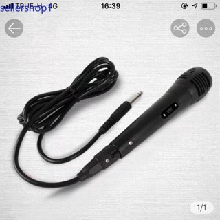 XSHOP ไมค์พร้อมสาย ไมโครโฟน ร้องเพลง/พูด   Microphone ไมค์โค…