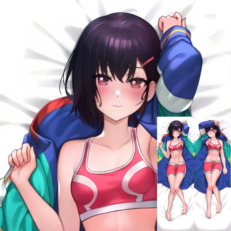 อะนิเมะ Shizuka Mikazuki หมอน Zom 100 Dakimakura พิมพ์สองด้านขนาดชีวิตหมอน