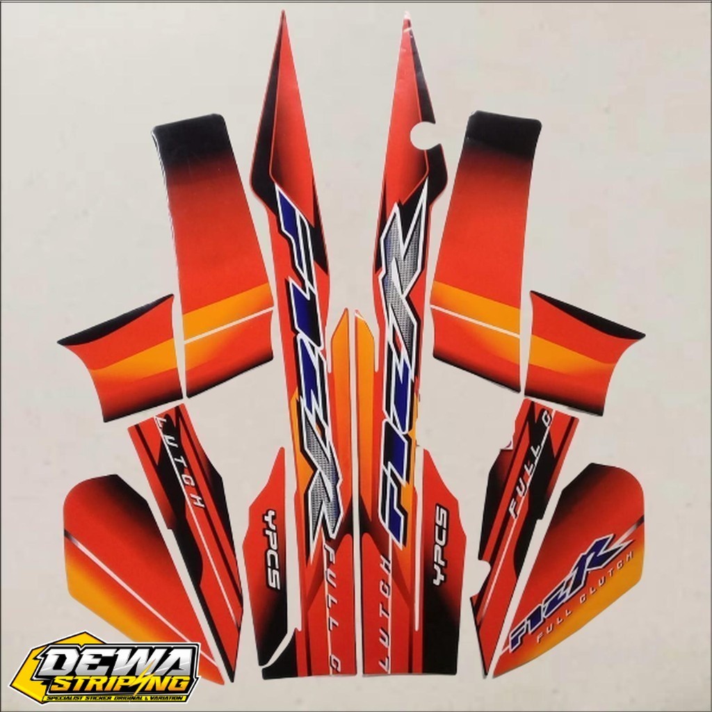 Yamaha fizr f1zr fiz r white blue 2003 triping Sticker และ
