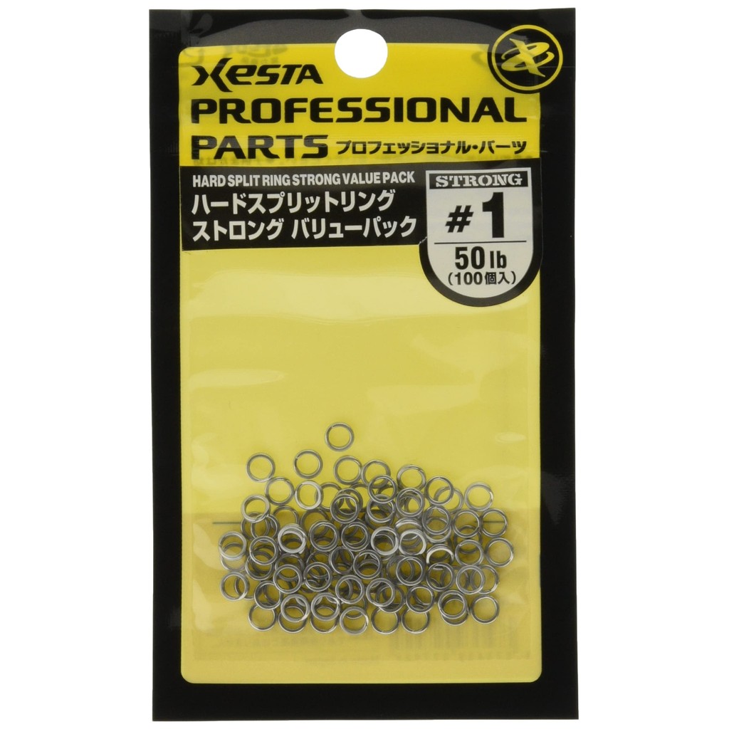 Xesta Hard Split Ring Strong (Value Pack) #X 100 Pieces