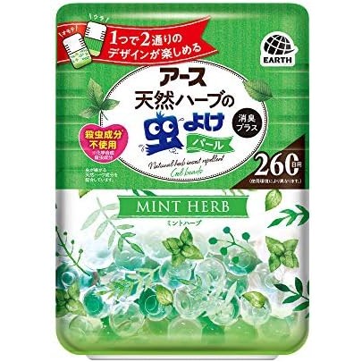 【Direct from Japan】Earth Pharmaceutical Earth Earth สมุนไพรสมุนไพร Repellent Pearl (แมลงขับไล่/deodo