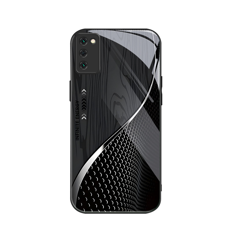 สําหรับ Samsung Galaxy S20 FE & Samsung S20 FE 5G & Samsung S20 FE 2022 ,เกล็ดลายไม้สีดํา,บุคลิกภาพอินเทรนด์,เคสป้องกันโทรศัพท์ป้องกันการตก