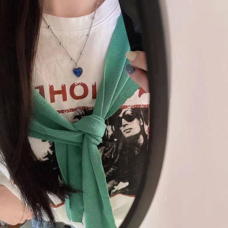 สร้อยหัวใจ  สร้อยคอน่ารักๆ  เครื่องประดับแฟชั่น เกาหลี