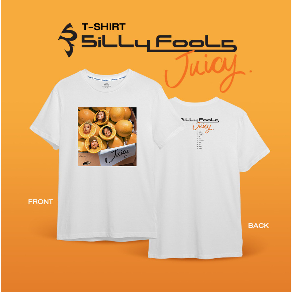 [พร้อมส่ง]GMM MUSIC : SillyFools Juicy T-Shirt