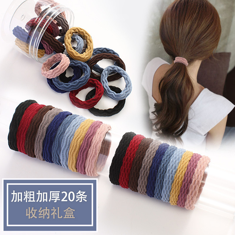 Simple All-Match Tying Hair เน็คไทผมหนา