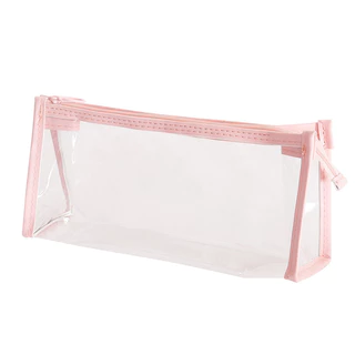 กระเป๋าเก็บเครื่องเขียน pvc กระเป๋าซิปล๊อค ขนาดใหญ่ กันน้ำ ใส่ของได้เยอะ ใส่ดินสอ ปากกา เครื่องเขียน BS52