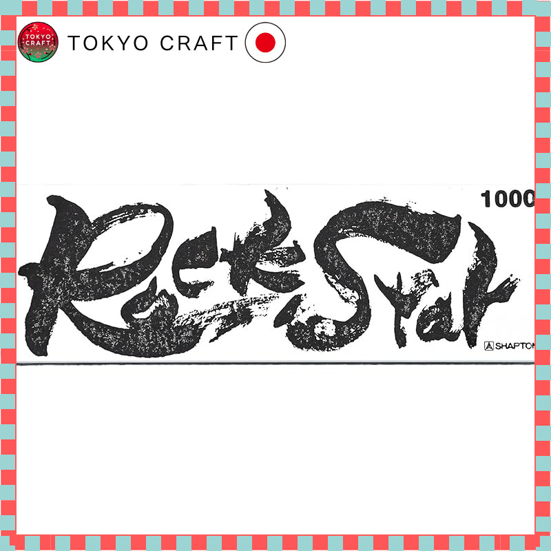 【direct from Japan】
Shapton RockStar Standard Model 1000 and 2000 Series Water Stones with Micro Cla