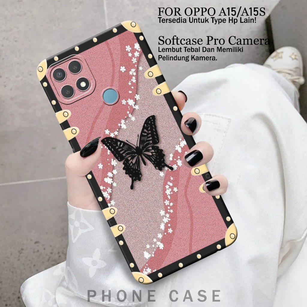 เคส HP Oppo A15 / A15s - เคสโทรศัพท์ Oppo A15 / A15s - (ผีเสื้อ) - เคสโทรศัพท์ - เคสโทรศัพท์ - เคสโท