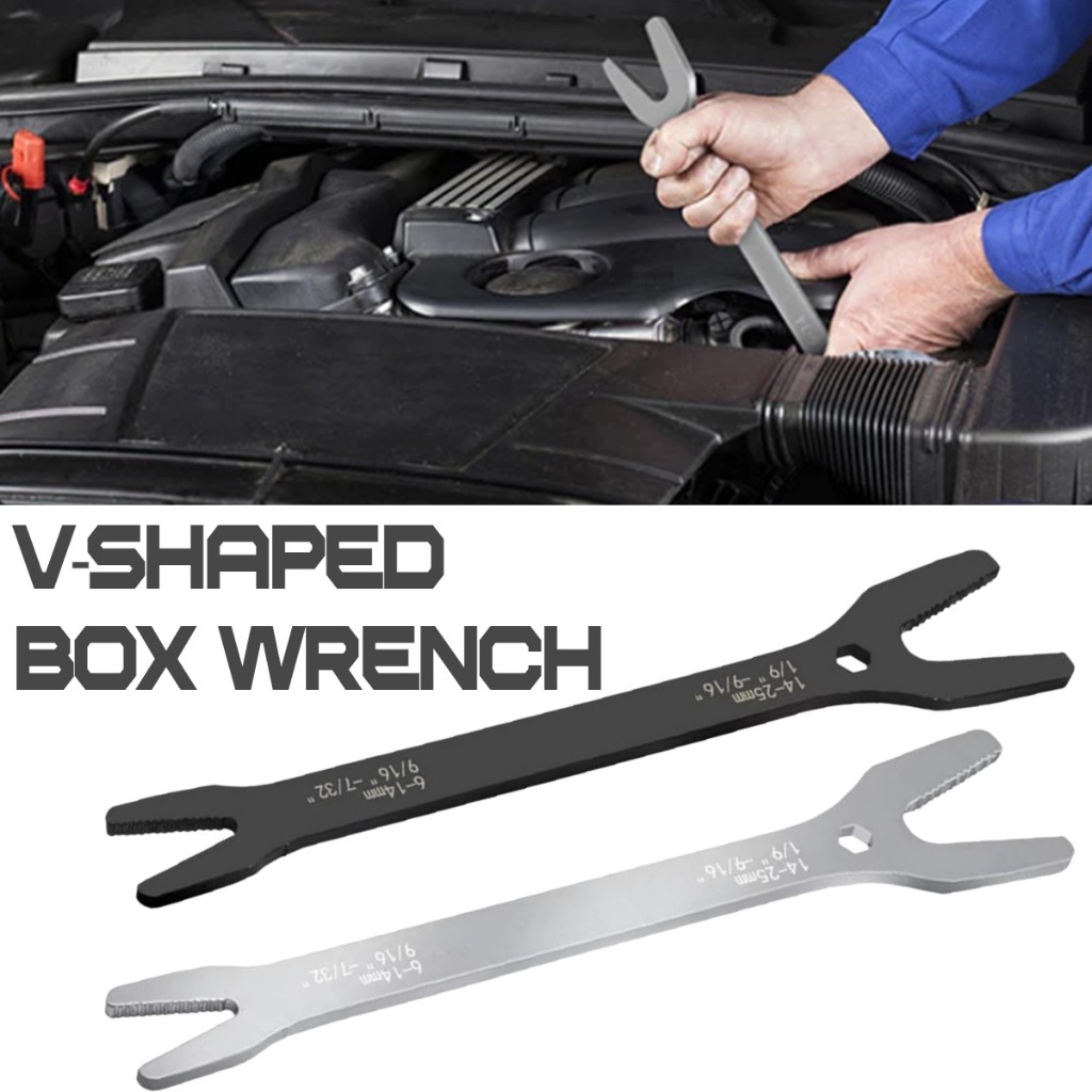 ร้านอยู่กทม.ประแจอเนกประสงค์ 6-25mm.ประแจตัว y ซ่อมรถ ประแจดอกขันน็อตสองหัว แบบเหล็กคาร์บอนสูง - รูปที่ 4