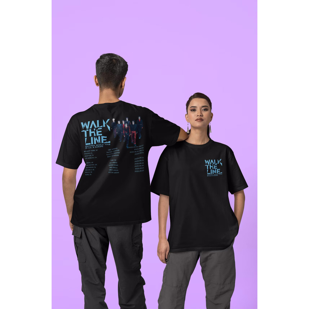 ENHYPEN World Tourเดินเส้นในสหรัฐอเมริกาและยุโรป เสื้อEnhypenเดินเส้นเสื้อEnhypenเสื้อEnhypen Merch 