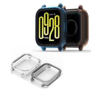 เคส TPU แบบนุ่มปกป้องหน้าจอสําหรับ Redmi Watch 4 5 Watch5 Active Watch5 Lite กันชนป้องกันโปร่งใสคลุมทั้งหมด