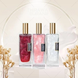 【ผสมและจับคู่ 2 แถม 1 】3pcs 50ml COCOSILIYA Glitter น้ำหอม Unisex หรูหรา ติดทน เขย่าก่อนฉีด โรลออน ผิว ดอกกุหลาบ