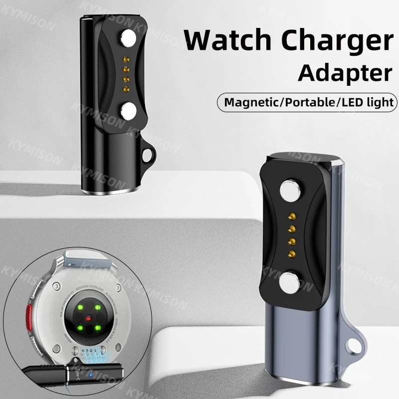 Magnetic Type C Watch Charger Adapter สําหรับ Polar Pacer/Pro ชาร์จ Converter สําหรับ Ignite 3/Vanta