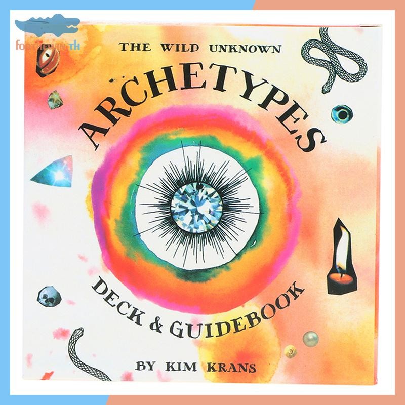 Forthewin เกมกระดานสถาปัตยกรรมที่ไม่รู้จักป่า Tarot เกมกระดานภาษาอังกฤษทํานายเกม th