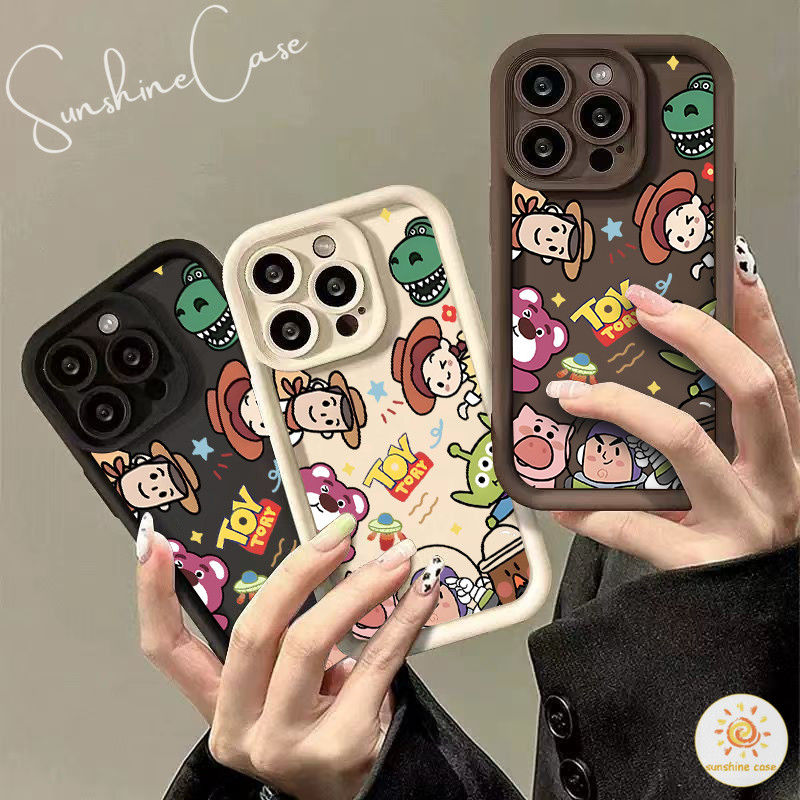 จัดส่งทันที เคสมือถือสำหรับOPPO การ์ตูน ของเล่น เคสป้องกันมือถือ A52 A74 A15 A16 A17 A31 A15S A38 A58 A78 A6 A55 A54 A98