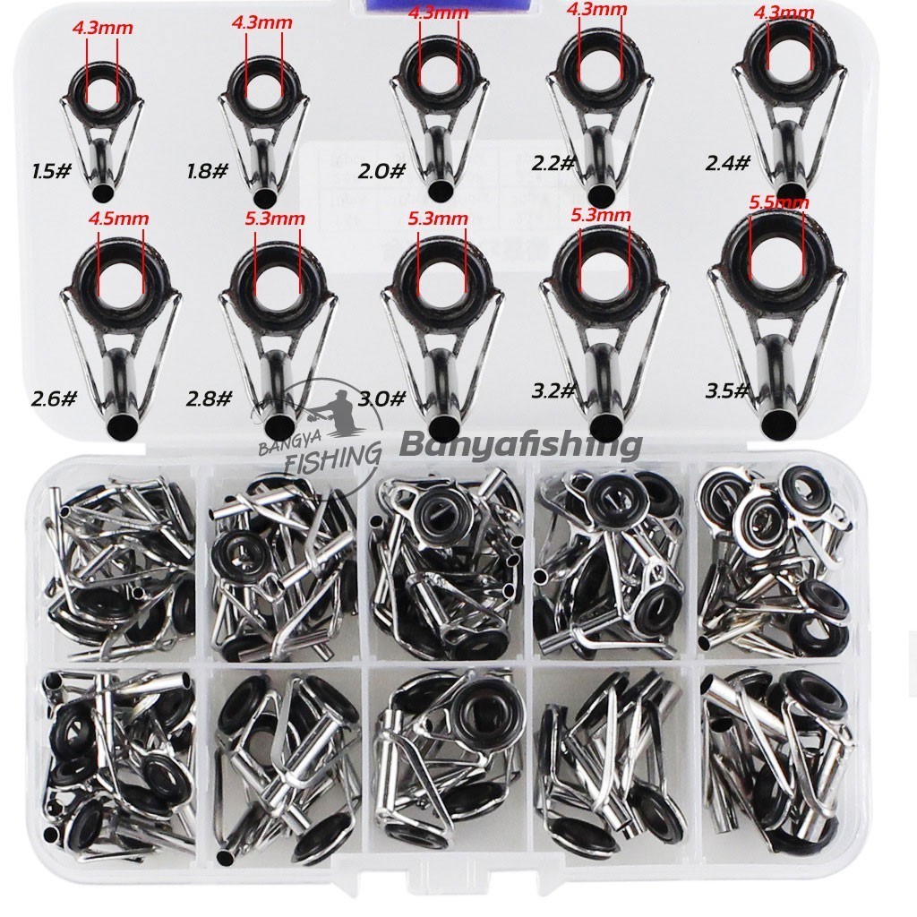 ทิปท็อป ปลายไกด์ ไกด์คันเบ็ดตกปลา ปลายไกด์คันเบ็ด ไกด์ซ่อมคันเบ็ด อุปกรณ์ตกปลา