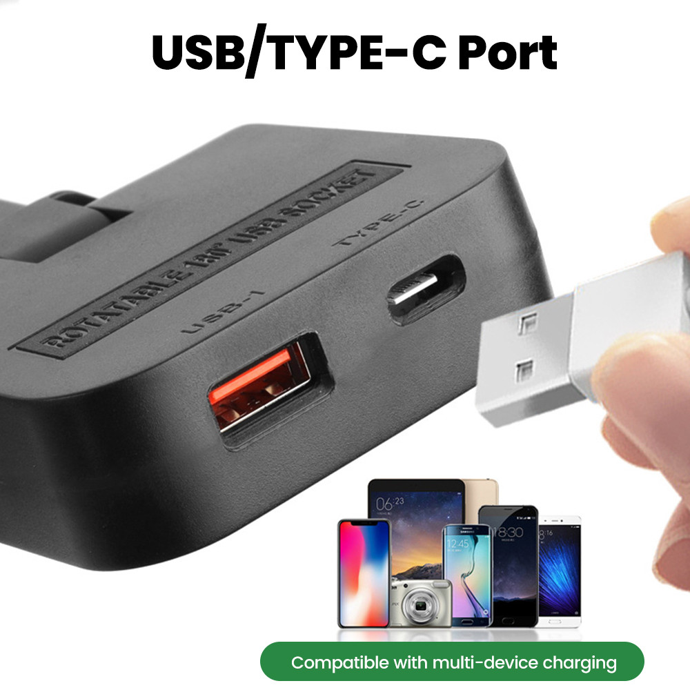 เอลลี่ 3 ใน 1 180° Rotatable EU Plug Socket Extension รูปที่ 3