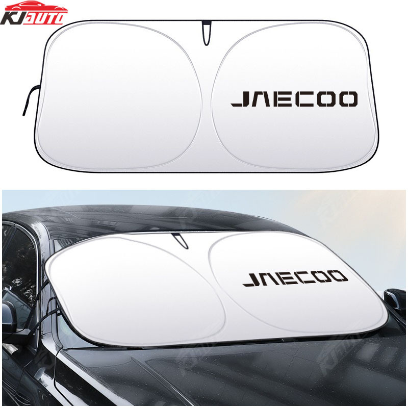 Jaecoo ม่านบังแดดแบบพับได้กระจกบังแดดรถป้องกันแสงแดด UV Blocking Cooling เครื่องมือสําหรับ Chery jaecoo J7 J8 PHEV