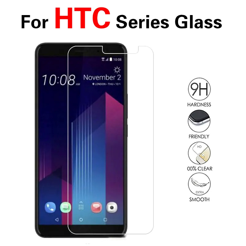 สําหรับ HTC U23 U20 U19e Pro 5G 1-3PCS 9H HD ฟิล์มกระจกนิรภัยสําหรับ HTC U12 U11 U Plus Life EYEs Ul