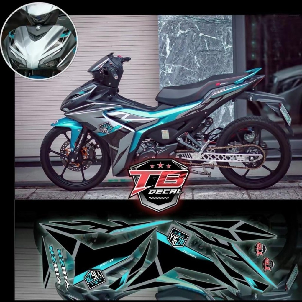 (Tx) Exciter 155 Y16ZR แสตมป์ผสมทุกสี สติ๊กเกอร์