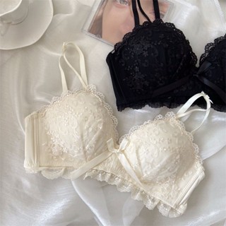 iPearl🍒สินค้าขายดี🍒ดชั้นในเซ็กซี่ ยกทรงดันทรง ลูกไม้แต่งรูกล…