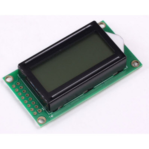 08x02 8x2 Black Character Dot Matrix LCD Display Module Grey Backlight Parallel Port for Arduino