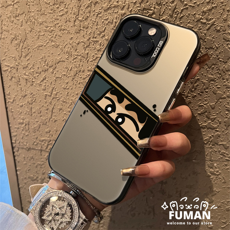 SAMSUNG ตลกเครยอนชินจังเคสโทรศัพท์สําหรับSamsung Galaxy S25 S24 S23 S22 S21 S20 Plus Ultra Lite FE S25 + S24 + S23 + S22 + S21 + S20 + เคสกันกระแทกการ์ตูนเลนส์ป้องกันปกอ่อน - รูปที่ 4