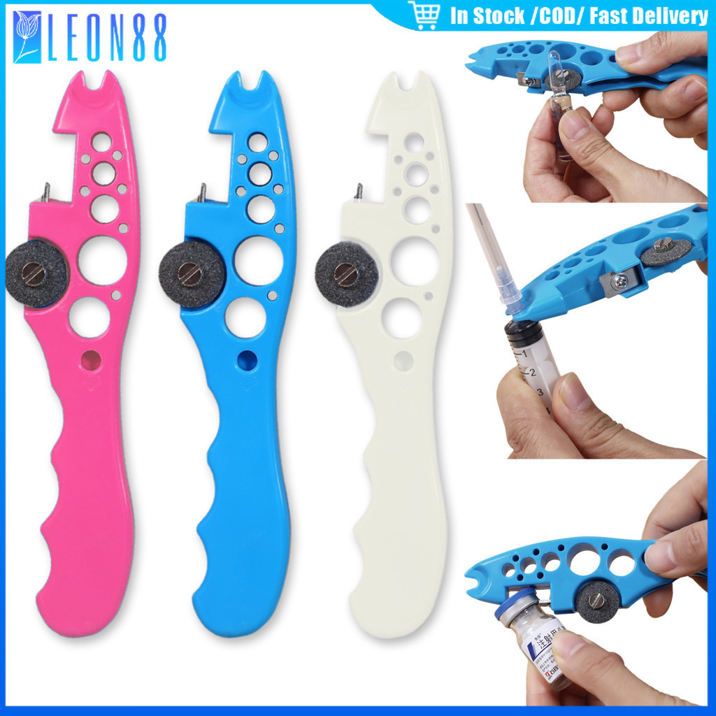 ของมาใหม่！1ชิ้น ที่เปิดขวดแก้ว สําหรับพยาบาล ที่เปิดหลอดยา ที่หักหลอดยา มัลติฟังก์ชั่น อุปกรณ์เครื่องมือพลาสติก