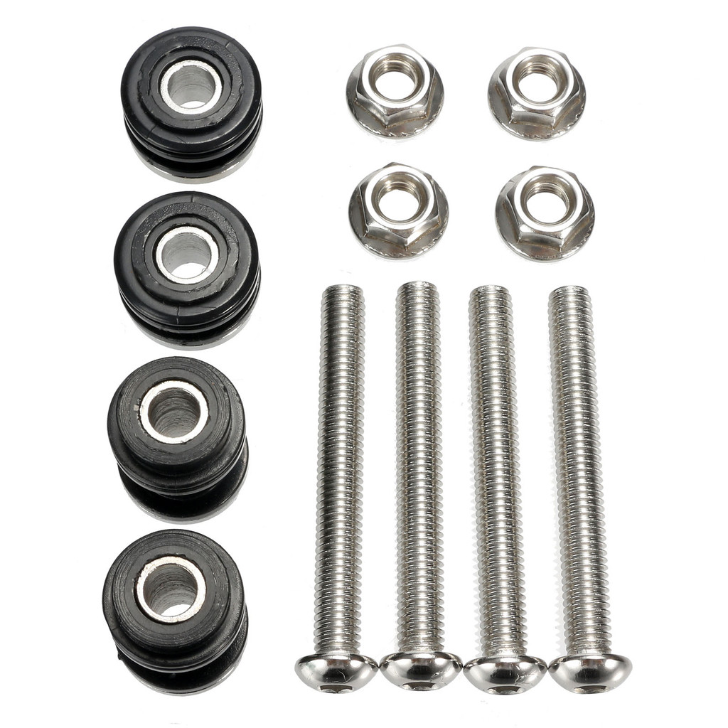 รถจักรยานยนต์ที่ถอดออกได้ Sissy Bar พนักพิงกระเป๋าเดินทาง Rack Quick Release Docking ฮาร์ดแวร์ชุดสํา