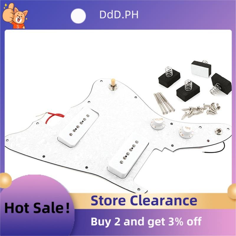 สําหรับญี่ปุ่น Jazzmaster กีตาร์ Pickguard พร้อม P90 กีตาร์ไฟฟ้า Pickup คอ PAF Humbucker อุปกรณ์เสริ