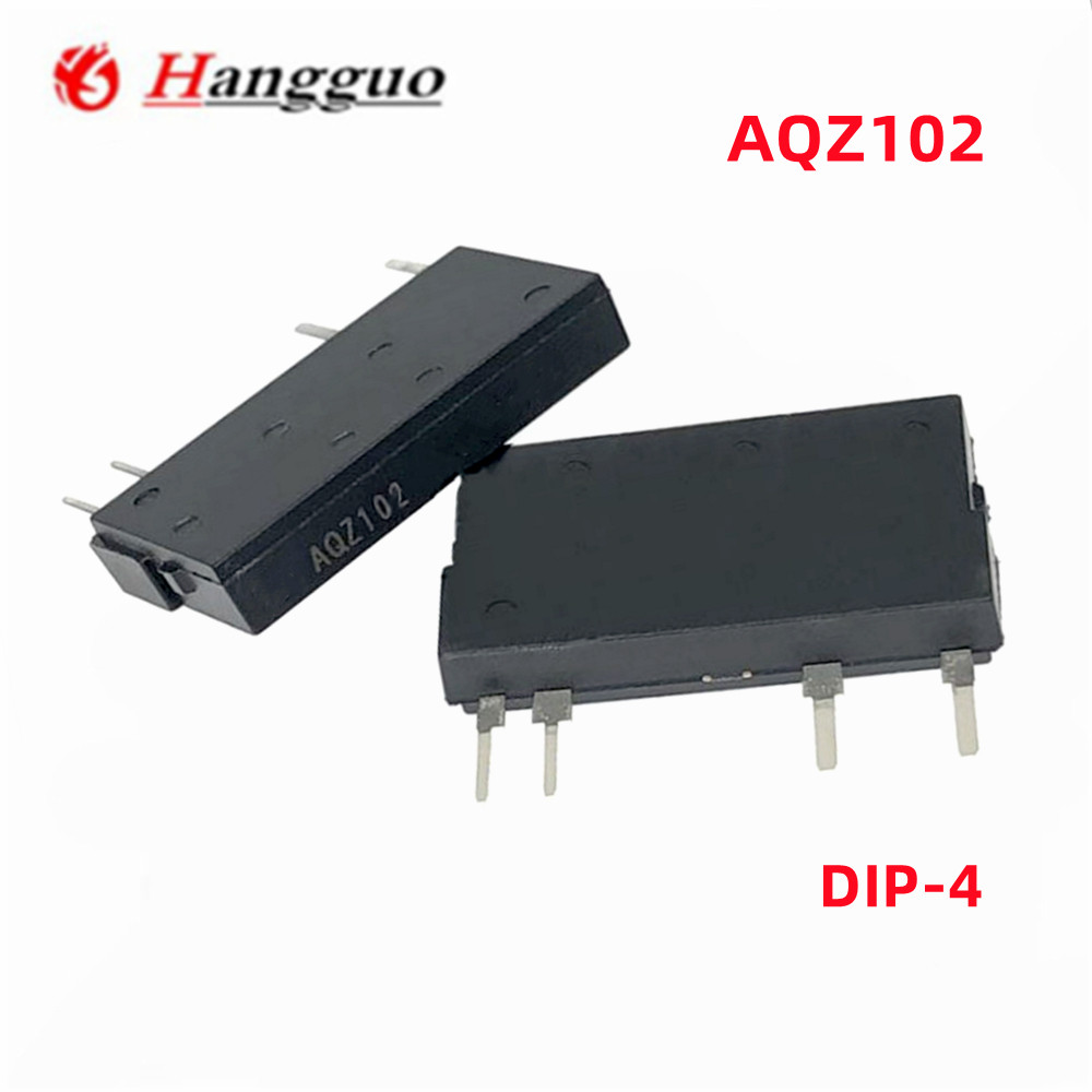 5 ชิ้น/ล็อต Original AQZ102 AQZ104 AQZ105 AQZ107 DIP4 AQZ202 SIP-4PIN รีเลย์