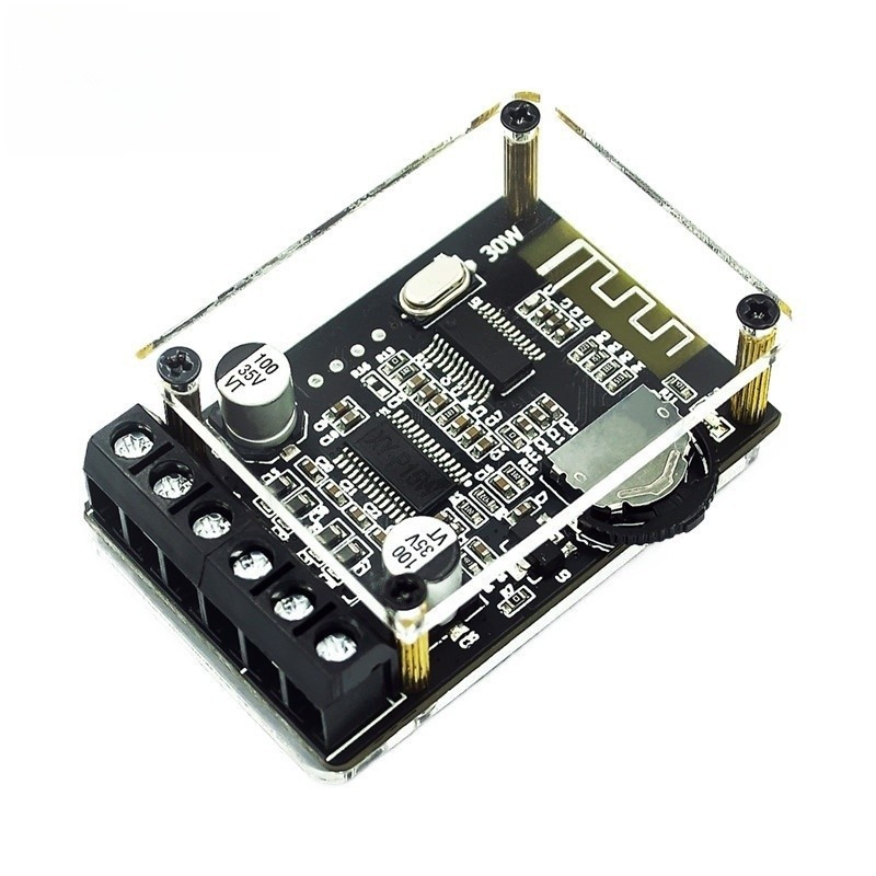 บลูทูธ 5.0 สเตอริโอ 30W + 30W เสียงเครื่องขยายเสียงดิจิตอลกําลังสูงเครื่องขยายเสียง XY-P15W 10 W/15 W/20 W สเตอริโอ