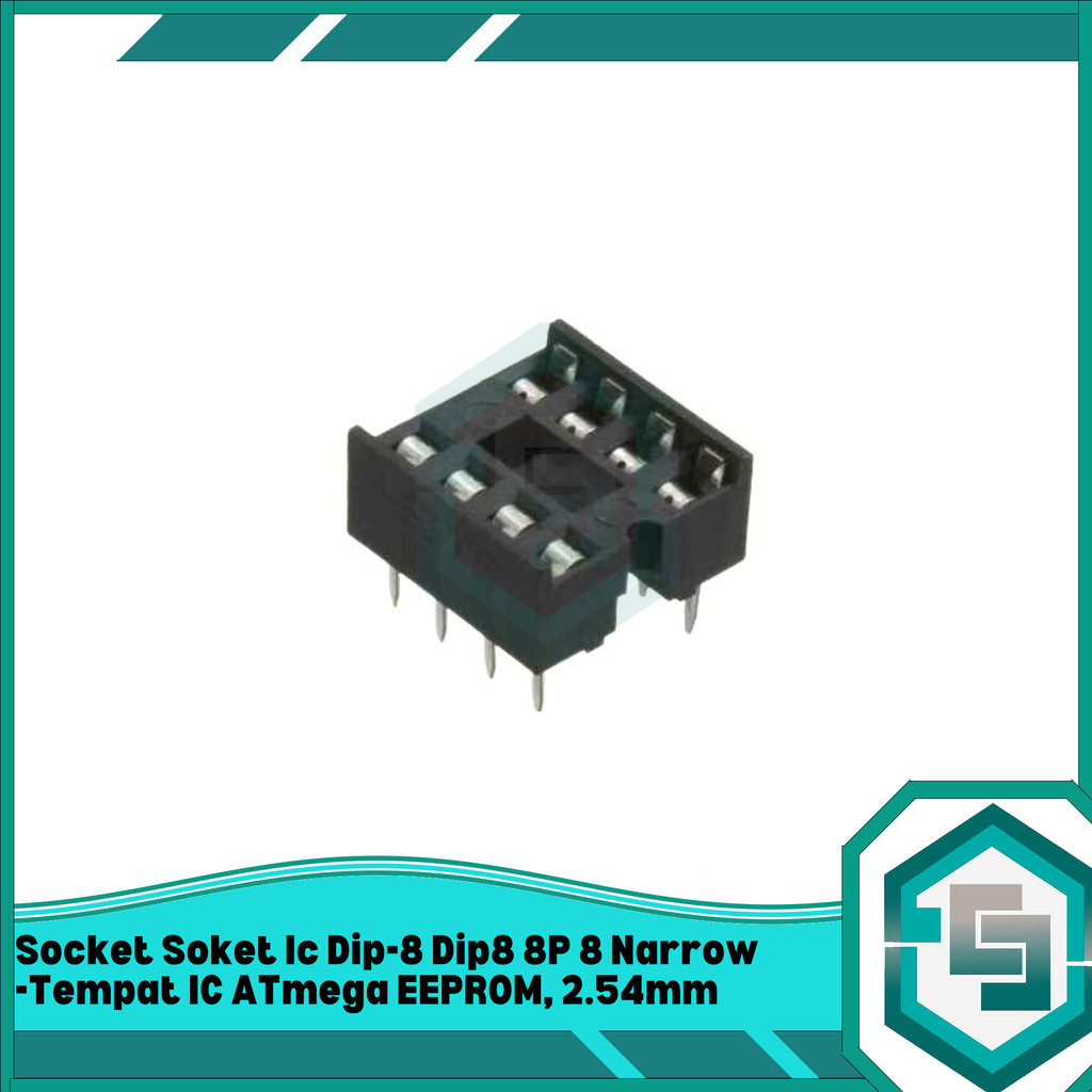 ซ็อกเก็ต Ic Dip-8 Dip8 8P 8 แคบ - Place IC ATmega EEPROM, 2.54 มม.
