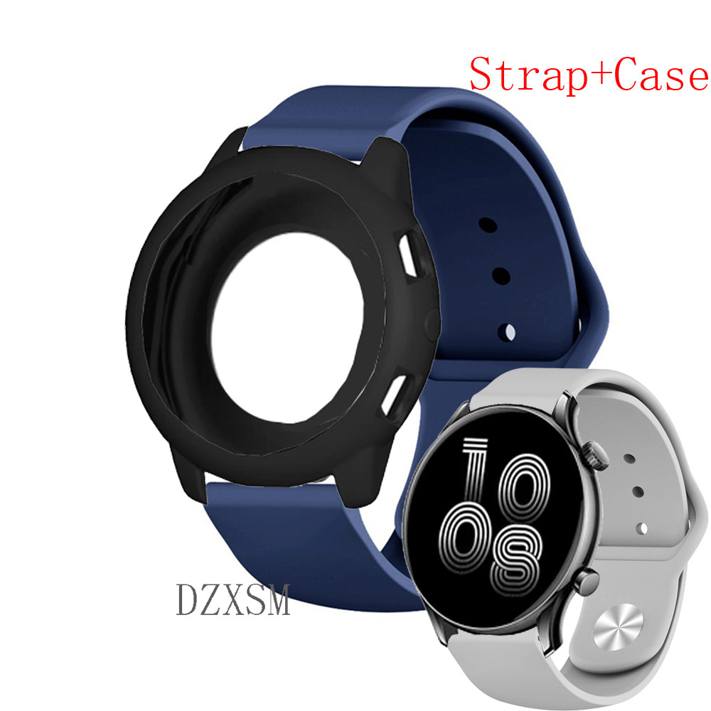 สาย เคส Aolon GTR3 Case สายรัด + สําหรับ Aolon GTR3 คลุมทั้งหมดป้องกันหน้าจอซิลิโคน Aolon GTR 3 สมาร