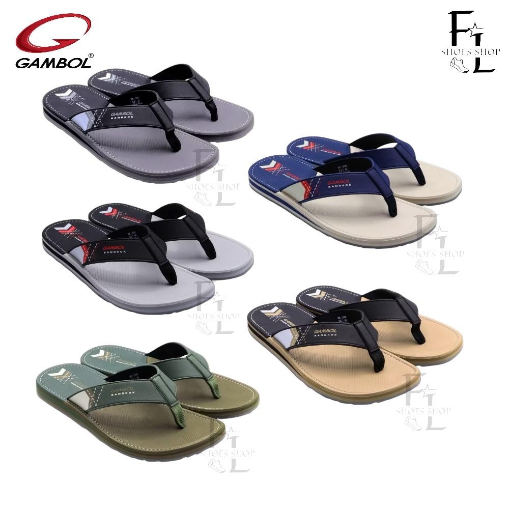 GAMBOL EVA รองเท้าแตะ รองเท้าแตะแบบคีบ รองเท้าแตะหูหนีบ แกมโบล รุ่น 11447 ชาย-หญิง (เบอร์ 36-44)