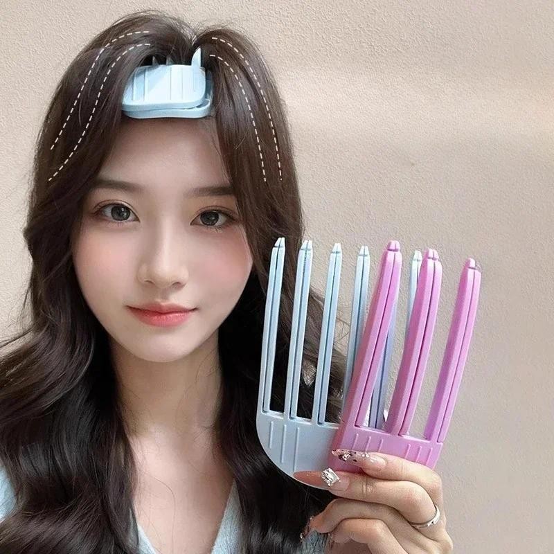ใหม่ปุยกิ๊บดัดผมเรียบคลิปผู้หญิงผู้ชายไม่มีความร้อนสูงเวอร์เท็กซ์ดัดผมจัดแต่งทรงผมทําเองปุยปริมาณหวี