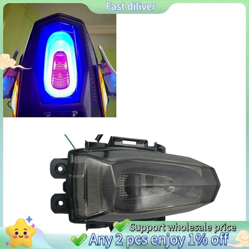 ไฟท้ายรถจักรยานยนต์สําหรับ R15 V3 2017-2022 V4 R15M 2023-2025 ไฟเบรครถจักรยานยนต์