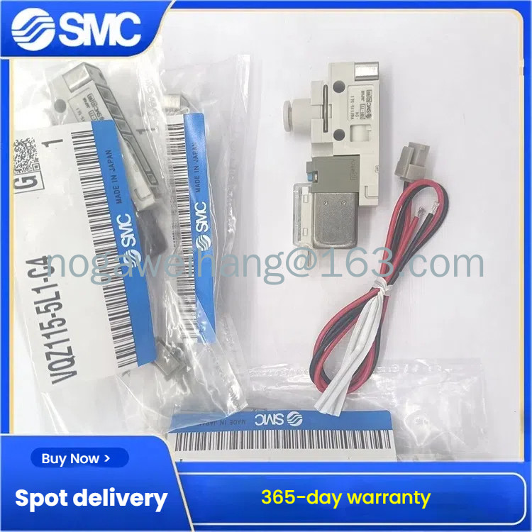 SMC โซลินอยด์วาล์ว VQZ115/VQZ115R-5G1-5L1-5M1-5GB1-5LB1-M5-C4-C6-PR-CP