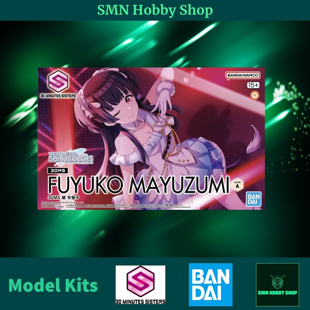 Mecha Waifu Fuyuko Mayuzumi Color A Toys Plastic Model Kit [30MS 30 Minute Sisters] (Bandai)