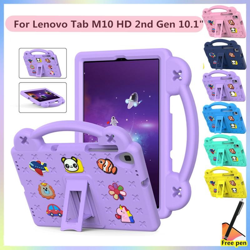 สําหรับ Lenovo Tab M10 HD 2nd Gen 10.1 "TB-X306F X306X แท็บเล็ตเด็กปลอดภัย Eva คอมพิวเตอร์กันกระแทกอุปกรณ์เสริมปลอกฝาครอบมือถือ