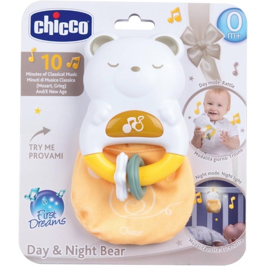 CHICCO TOY FIRST DREAM DAY&NIGHT BEAR RATTLE ของเล่น